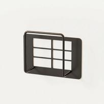 No-Drill Router Storage Rack Modem Style Heat Dissipation Holes Router Storage Box Multiple Cable Holes Wall Mount Holder
