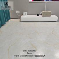 Luxchic 60x60cm Self-Adhesive Wear-Resistant PVC Floor Tile