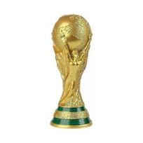 (36cm)27/36cm Pasaulio futbolo taurė Dervos replikos modelis Futbolo gerbėjo suvenyras Dovana