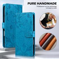 Magnetic Flip Leather Cover Wallet Case For Google Pixel 9 9a 8 8a 7 7A 6 6A 5 5A 4 4A 3A XL Pro 4G/5G Google Pixel 4a mėlyna