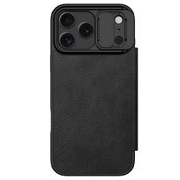Nillkin for iPhone 17 Pro Max / 17 Air Case Qin Pro Flip Leather Case Camera Slide Lens Case Protection Cover For iPhone 17 iPhone17