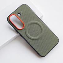 For Xiaomi POCO X8 Pro Case Luxury PU Leather Magnetic MagSafe Protective Back Cover Case For Xiaomi POCO X8 Max Phone Shell For POCO X8 Pro žalia