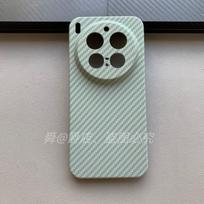 For VIVO X300 Pro Case Hard PC carbon fibre Slim Protective Back Cover Cases For VIVO X300 X200 Pro Mini X200S Ultra Phone Shell vivo X300 Pro žalia