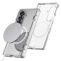 Magnetic Phone Case for Samsung Galaxy Z Fold 7 with Magsafe Wireless Charging and Screen Hinge Protection Galaxy Z Fold7 gryna