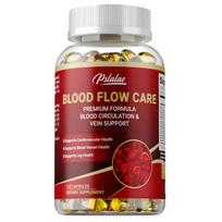 Sudėtinės kraujotaką maitinančios minkštos kapsulės, praturtintos niacinu, L-argininu, imbieru ir gudobele, sudėtinė formulė, maisto papildas. 120*1