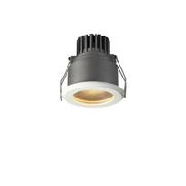 Apvalūs LED prožektoriai IP65 Vandeniui atsparūs COB Aliuminio lubų šviestuvai Foco Šviesa virtuvei, dušui, vonios kambariui, vidaus ir lauko apšvietimui 9W&Warm light 3000K