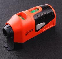 Mini Portable Laser Level Vertical Horizontal Laser Line Projection Measuring Tools Vertical Spirit Level Tool Laser Level oranžinė