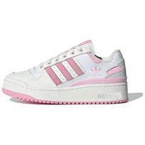 Adidas Originals Forum Bold Stripes Patogūs universalūs žemi krepšinio/riedlenčių batai Moteriški kedai Balti Rožiniai ID0404 39⅓