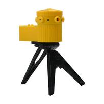 Infrared Laser Level with Bracket Multifunctional Casting Meter Line Beater Rotatable Household Level Ruler with LED Light