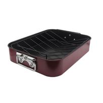 Stainless Steel Grilling Pans Versatile Turkeys Roasting Pan with Rack Perfect Gift for Home Cooks and BBQ Enthusiasts 1