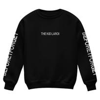 BIF Long Sleeve Shirt The Kid LAROI Before I Forget Crewneck Sweatshirt Trendy New Pattern Print Clothes Women Men Autumn Winter Sweatshirt M juoda
