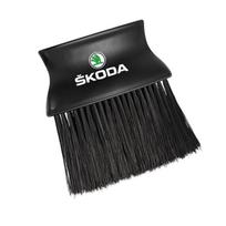 Car Cleaning Soft Brush Seat Gap Air Outlet Dust Tool For Skoda Kylaq Elroq Kodiaq Octavia Enyaq Kamiq Scala Rapid Superb Karoq