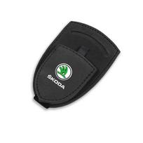 Car Suede Glasses Clip Sun Visor Sunglasses Clamp For Skoda Kylaq Elroq Kodiaq Octavia Enyaq Kamiq Scala Rapid Superb Karoq Yeti