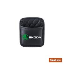 Car Storage Bags Seat Back Side Door Stowing Tidying Pocket For Skoda Kamiq Kapoq Rapid Kodiaq Octavia S VII SCALA Superb Fabia
