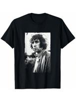Folk Musician Bert Jansch By Everard Smith T-Shirt S įvairiaspalvis