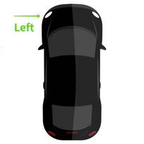 For Jeep Grand Cherokee 2014 2015 2016 2017 2018 2019 Car High Definition Transparent Headlight Lens Cover Car Accessories Left