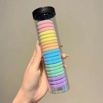 20PCS Women High Elasticity Durable Headband No Harm Hair Band & Ponytail Hair Rope Soft Styling Hair Accessories