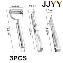 JJYY  stainless steel potato cucumber carrot grater kitchen multifunctional vegetable fruit peeler vegetable slicer