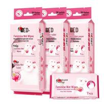 Mind Act Upon Mind Cloud Bear Women's Flushable Toilet Wipes