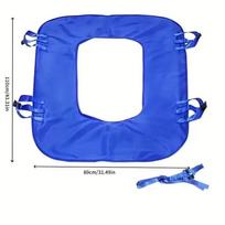 Pagyvenusio paciento apsisukimo pagalvėlė, perkėlimo pagalvėlė lovoje gulintiems, paralyžiuotiems, priežiūros padėties nustatymo pagalba (as the picture,one size) blue