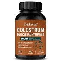 Colostrum 500 Mg Dietary Supplement, Immunoglobulin, 120 Capsules Per Bottle 120 Capsules