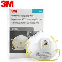 3M 8210VCN N95 Particulate Respirator with Valve (10-Pack) One Size