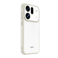 Oppo Find X9s ir X9s Pro dėklas Magnetinis Matinis Pusiau Skaidrus Kūdikio Oda Paaukštinti Kameros Lęšiai Lūpos Hibridinis Minkštas Dangtelis Pc + tpu