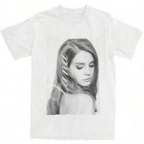 Y2K Harajuku Retro T-shirt Trendy Lana Del Rey Printed T-shirt Summer New Style Suitable for Both Men and Women S