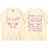 Melanie Martinez Portals Turas 2023 Marškinėliai Unisex Moterų Mada Estetika Harajuku Hip Hop Marškinėliai Didelio dydžio 100% Medvilnė Gatvės drabužiai Unisex 4XL