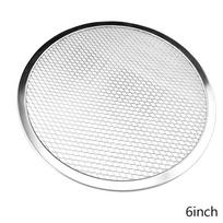 Nelipnus picos ekrano kepimo padėklas Aliuminis picos metalinis tinklelis kepimo reikmenys Profesionalus picos kepsninės tinklelis 6–14 colių