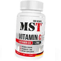 Vitaminas C, D3 ir Cinkas, Vitamin C + D3 + Zinc, MST 100 kapsulių (36288009) 100vcaps