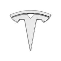 Automobilio vairo centro emblemos lipduko priedai, skirti Tesla Model S, Model X, Model Y, Model 3, Roadster, SpaceX priedas