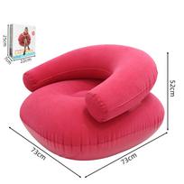 Inflatable Sofa Cover Lazy Bag Chair Single Seating For Small Bedroom Or Balcony ( Cover) One Size