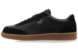 PUMA Liga Leather Retro Shoe Black 364597-02 35.5