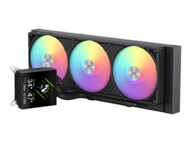 Gamemax CPU Liquid Cooler | GLACIER 360 LCD BK | Black