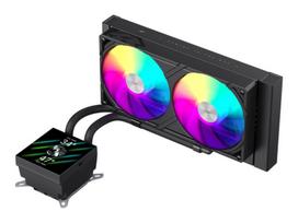 Gamemax CPU Liquid Cooler | GLACIER 240 LCD BK | Black