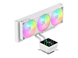 Gamemax CPU Liquid Cooler | GLACIER 360 LCD WH | White