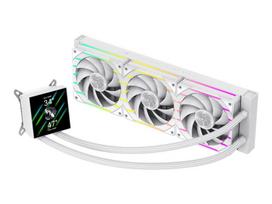 Gamemax CPU Liquid Cooler | HAILSTORM 360 LCD WH | White