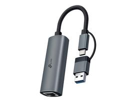 TP-LINK USB Type-C to 2.5 Gigabit Ethernet Network Adapter | UE310C | Ethernet LAN (RJ-45) ports 1 | MU-MiMO No | no PoE