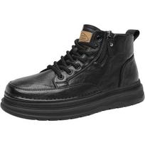 HLA Men's Retro High-Top Work Martin Boots 41 ruda