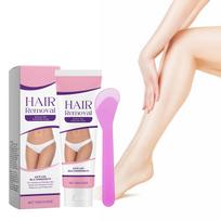 Hair Removal Cream for Sensitive Skin 120g Gentle Formula for Body and Bikini Area with Moisturizing and Soothing Ingredients Effective Hair Removal One Size balta