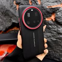 Skirta Xiaomi Mi 17 Ultra/15 Ultra/14 Ultra/13 Ultral dėklas Raudona Kamera Prabangus Tekstūruotas Ultimate Dizainas Odinis Apsauginis Dangtelis Choose Phone Model&Xiaomi 17 Ultra gray