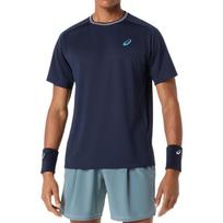 ASICS Game T Shirts Men's Midnight Crew Neck Moderate 2041A379-400 2XL