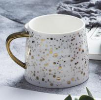 350 ml Puodelis Europietiško stiliaus kavos puodelis Creative Mug Keraminis puodelis Gift Office Cup raudona