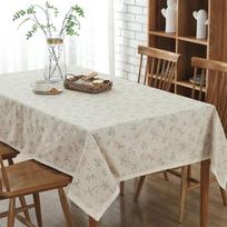 Blending Gėlių staltiesė Bloom Stalo danga su nėriniais, Namų virtuvei Valgomoji arbata Kavos Staliukas Vestuvių Papuošimas Mesas 90x90cm white