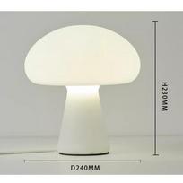 Viduramžių grybo stalinė lempa, maža naktinė lempa, kremas vėjo tinklelis, raudona miegamojo atmosferos lempa, naktinė stalinė lempa, dovanų lempa 3-color light&With plug