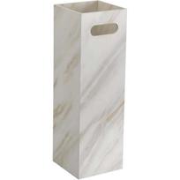 Porte-parapluie - VERSA - Jackson - Bois MDF - Blanc - 48,5 x 15 x 15 cm balta