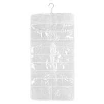 Dual sided Over The Door Storage Bag Jewelry Hanging Bag Organizer