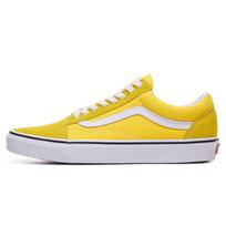 Vans Old Skool Cyber Yellow Unisex Sneakers True-White VN0A3WKTCA1 36.5