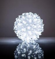 LED girliandos burbulas EV, balta sp.